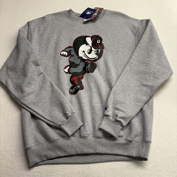 Vintage Brutus The Buckeye Champion Sweatshirt Men’s- Size L - Picture 1 of 7